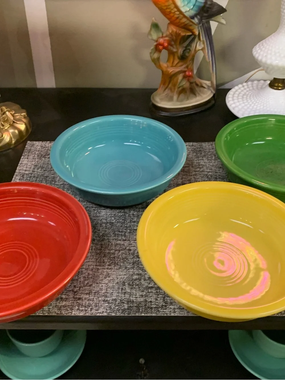 Fiestaware Small Rimmed Bowls Set of 4 – Color Mashup